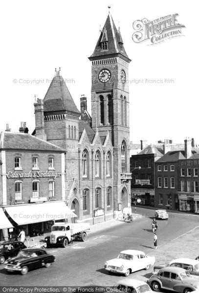 Photo of Newbury, Market Place c.1960