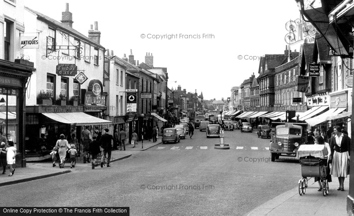 Photo of Newbury, Northbrook Street 1954