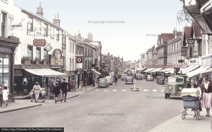 Newbury, Northbrook Street 1954