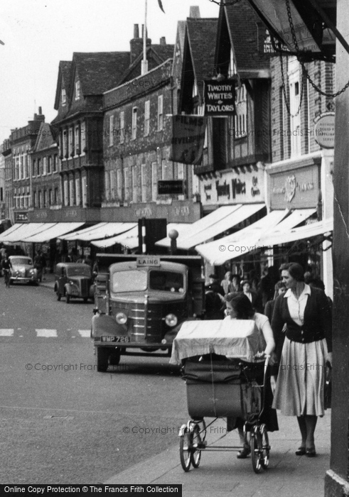Photo of Newbury, Northbrook Street 1954
