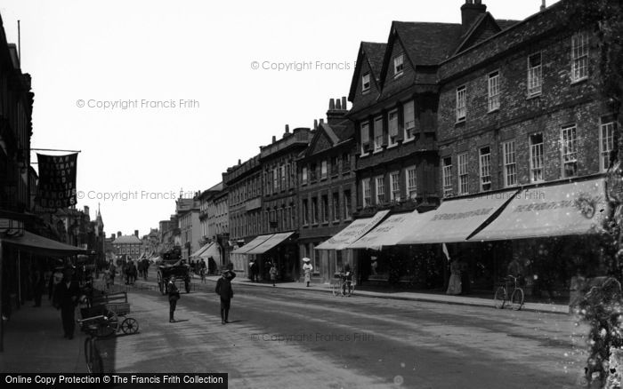 Photo of Newbury, Northbrook Street c.1900