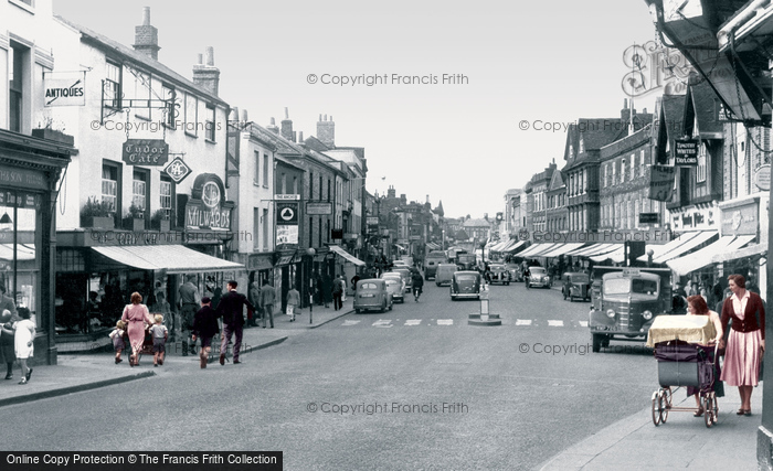 Photo of Newbury, Northbrook Street c.1952