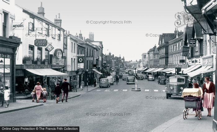 Photo of Newbury, Northbrook Street c1952