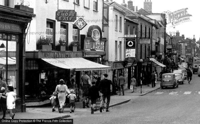 Photo of Newbury, Northbrook Street c.1952