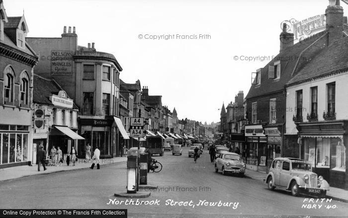 Photo of Newbury, Northbrook Street c.1955
