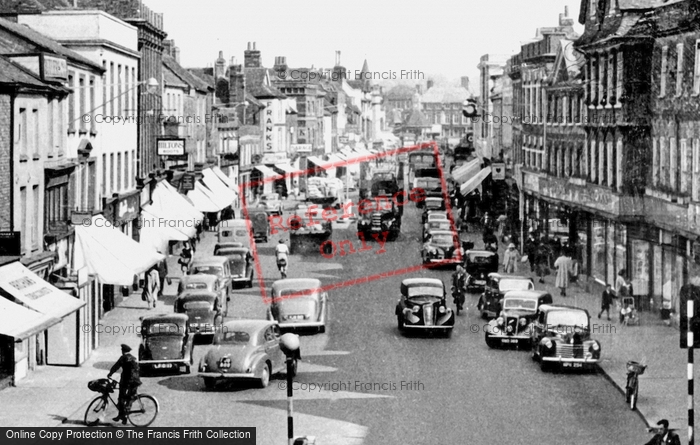 Photo of Newbury, Northbrook Street c.1955