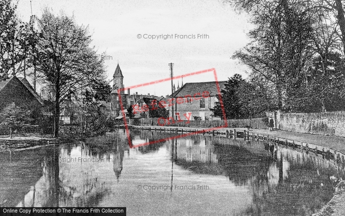 Photo of Newbury, River Kennet c.1900