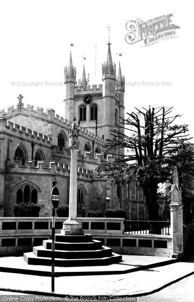 Photo of Newbury, St Nicolas' Church c.1955