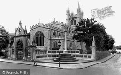 St Nicolas' Church c.1955, Newbury