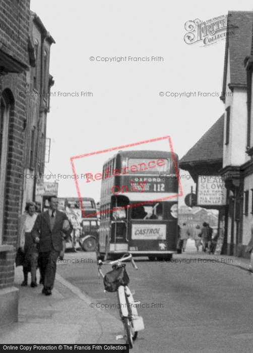 Photo of Newbury, The 112 Bus c.1955