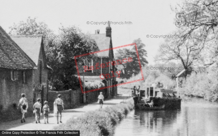 Photo of Newbury, The Canal c.1955