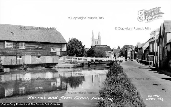 Photo of Newbury, The Kennet And Avon Canal c.1965