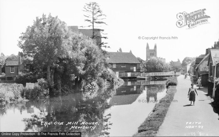 Photo of Newbury, The Old Mill House c.1960