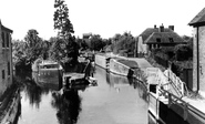The River Kennet And Canal From The Bridge c.1960, Newbury
