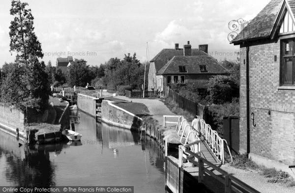 Photo of Newbury, The River Kennet And Canal From The Bridge c.1960