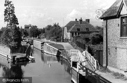 The River Kennet And Canal From The Bridge c.1960, Newbury