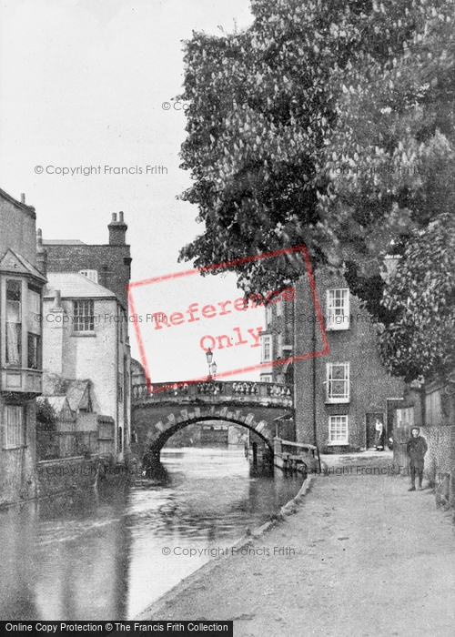 Photo of Newbury, Water Bridge c.1910