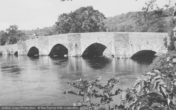 Photo of Newby Bridge, The Bridge c.1955