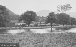 The River And Gummers How c.1955, Newby Bridge