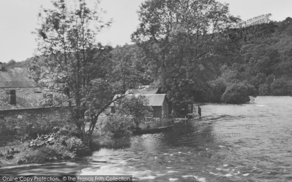 Photo of Newby Bridge, The River c.1935