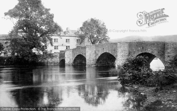 Photo of Newby Bridge, The Swan Hotel And Bridge 1888