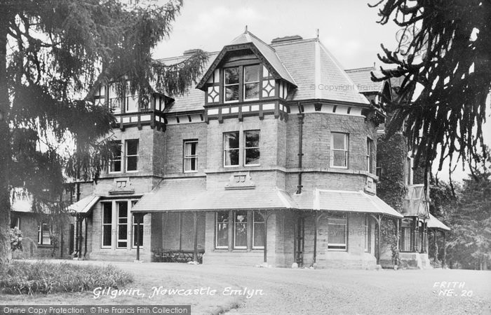 Photo of Newcastle Emlyn, Cilgwyn Lodge c.1955