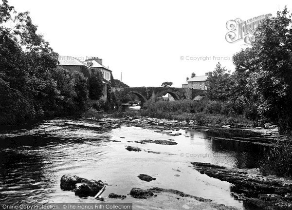 Photo of Newcastle Emlyn, River Teifi 1932
