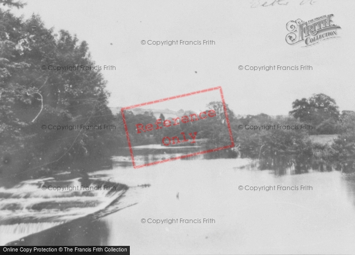 Photo of Newcastle Emlyn, The River Teiri c.1955