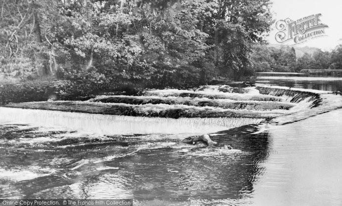Photo of Newcastle Emlyn, The Salmon Leap c.1955