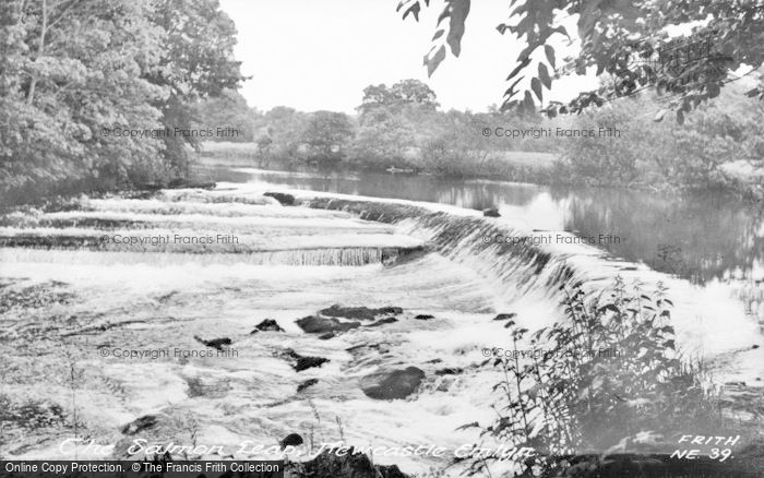 Photo of Newcastle Emlyn, The Salmon Leap c.1960