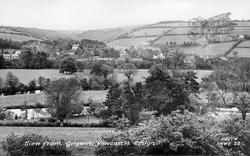 View From Cilgwyn c.1955, Newcastle Emlyn