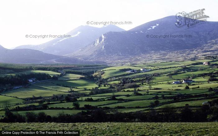 Photo of Newcastle, Slieve Bearnagh And Slieve Meelmore From Tullyree Hill c.1990