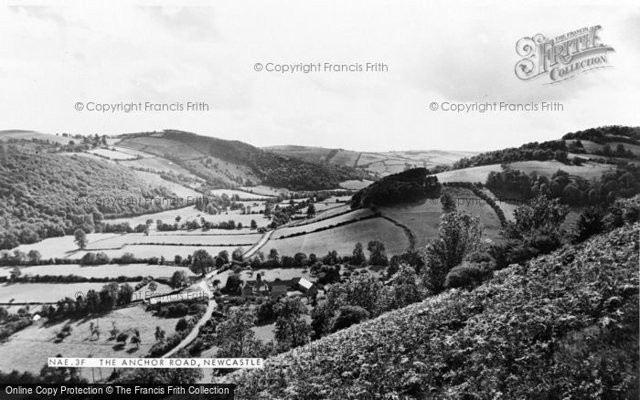 Photo of Newcastle, The Anchor Road c.1960