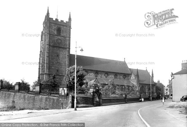 Photo of Newcastle Under Lyme, Church Of St Giles c.1940