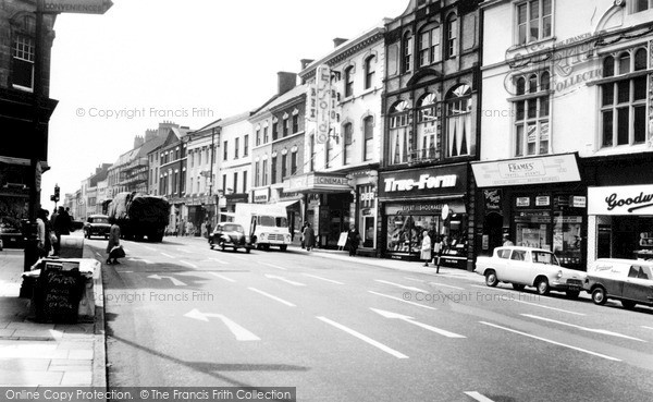 Photo of Newcastle Under Lyme, High Street 1965
