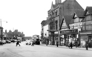 Newcastle Under Lyme, Penkhull Street c.1950, Newcastle-Under-Lyme