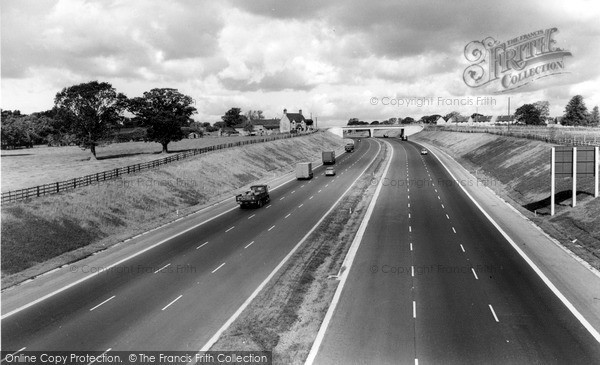 Photo of Newcastle Under Lyme, The M6 Motorway c.1965