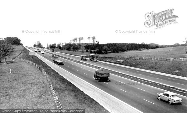 Photo of Newcastle Under Lyme, The M6 Motorway c.1965