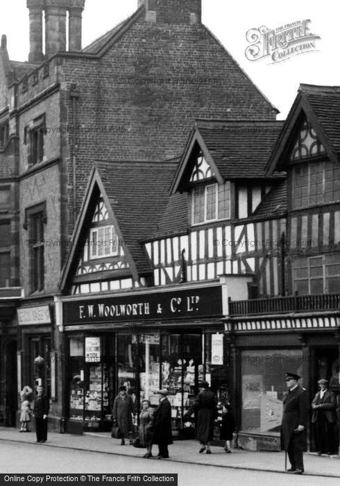 Photo of Newcastle Under Lyme, Woolworth's, Penkhull Street c.1950