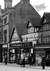 Newcastle Under Lyme, Woolworth's, Penkhull Street c.1950, Newcastle-Under-Lyme