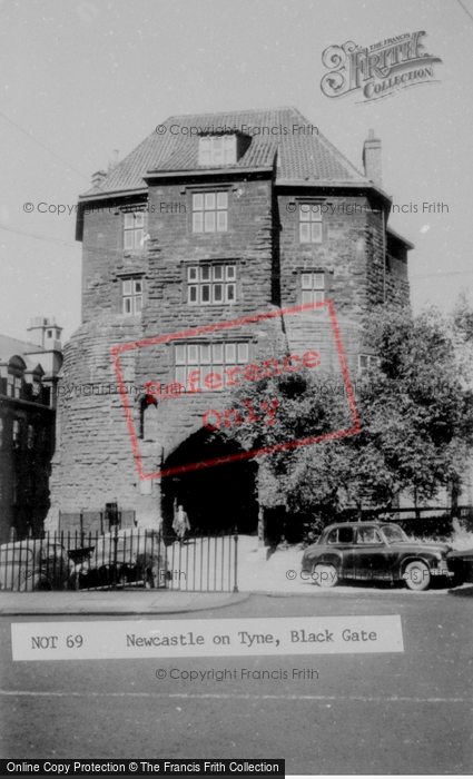 Photo of Newcastle Upon Tyne, Black Gate c.1960