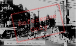 Blacket Street c.1960, Newcastle Upon Tyne
