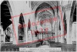 Cathedral Interior c.1895, Newcastle Upon Tyne