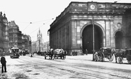 Newcastle upon Tyne, Central Station 1900