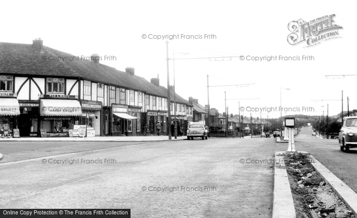 Photo of Newcastle Upon Tyne, Grange Park Shopping Centre c.1955