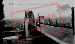 Great Tyne Bridge c.1955, Newcastle Upon Tyne