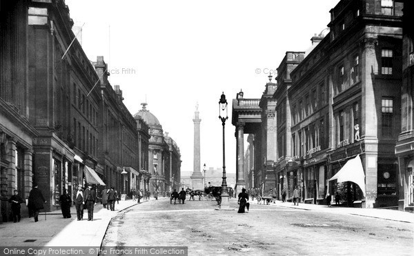 Photo of Newcastle Upon Tyne, Grey Street 1890