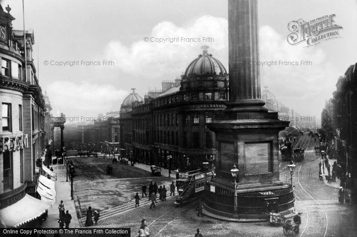 Photo of Newcastle Upon Tyne, Grey Street c.1900