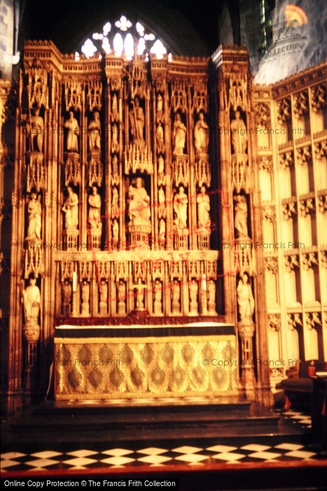Photo of Newcastle Upon Tyne, High Altar And Reredos, St Nicholas Cathedral 1986