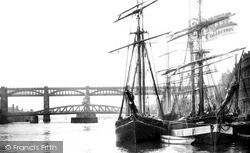 High Level And Swing Bridge 1890, Newcastle Upon Tyne